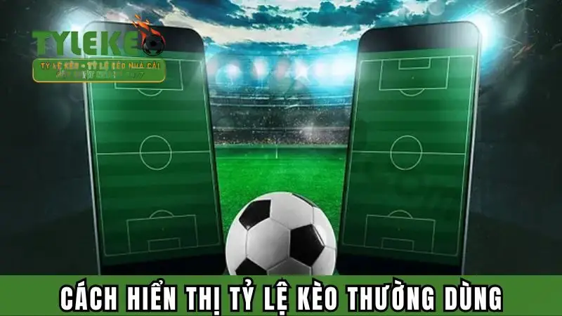 Phân loại cách hiện tỷ lệ kèo thường dùng